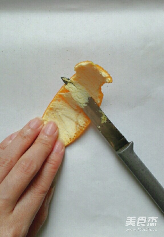 Candied Orange Peel for Digestion and Phlegm recipe