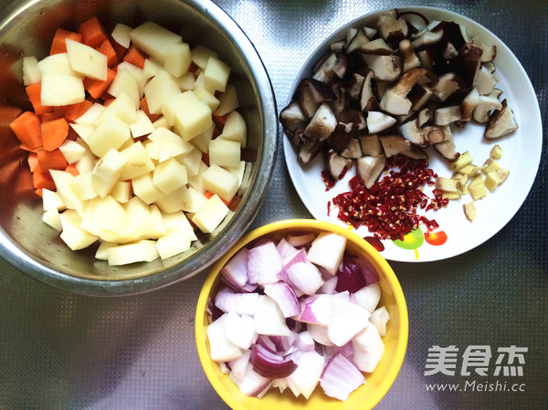 Potato Curry Chicken recipe