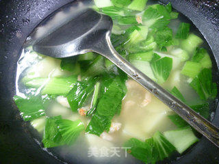 Kaiyang Green Vegetable and Potato Soup recipe
