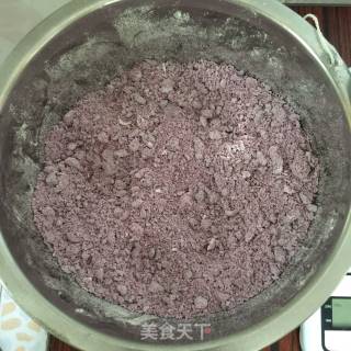 Red Date and Purple Sweet Potato Evaporated Cake recipe