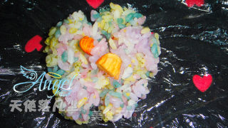 Nutritional Colored Rice Balls recipe