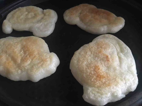 Pan-fried Glutinous Rice Cake recipe