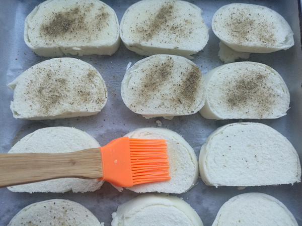 Crispy Salt and Pepper Steamed Buns recipe