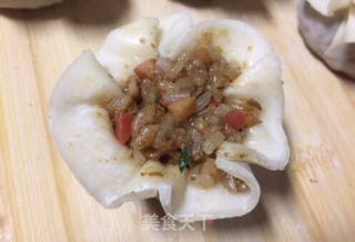 #花样美食#colorful and Linglong Flower Bud Shaomai recipe