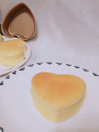 4-inch Heart-shaped Oil-free Yogurt Cake recipe