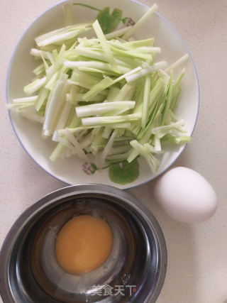 Fried Goose Eggs with Chives recipe