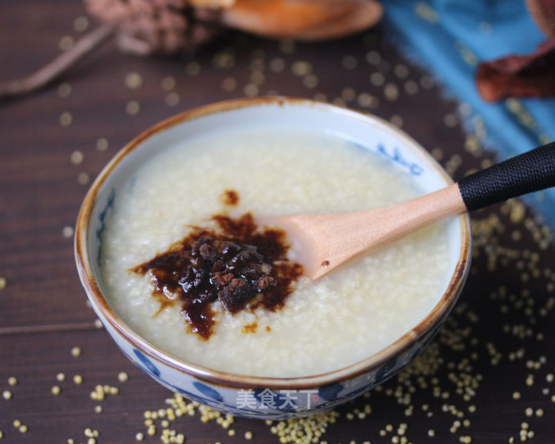 Yellow Millet Brown Sugar Porridge recipe