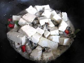 Tofu with Sea Oysters recipe