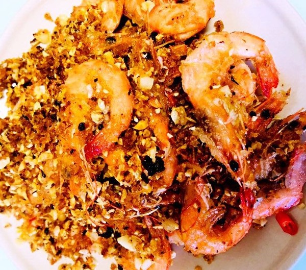 Fried Shrimp in Typhoon Shelter recipe