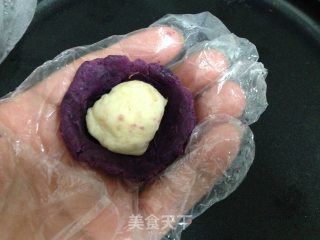 #四session Baking Contest and is Love to Eat Festival#purple Sweet Potato Yam Cheese Balls recipe