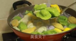 (red, Yellow, Green, Purple and White) Super Detailed Method of Five-color Dumplings with Five Precious Powder (various Kinds of Wrapping Methods), Add One Thing, Invigorate The Spleen, Nourish The Stomach and Also Remove Dampness, Phlegm and Obesity. Licking The Screen! recipe