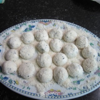 Glutinous Rice Sesame Cake recipe