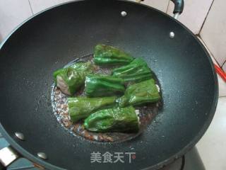 Fried Stuffed Green Peppers recipe