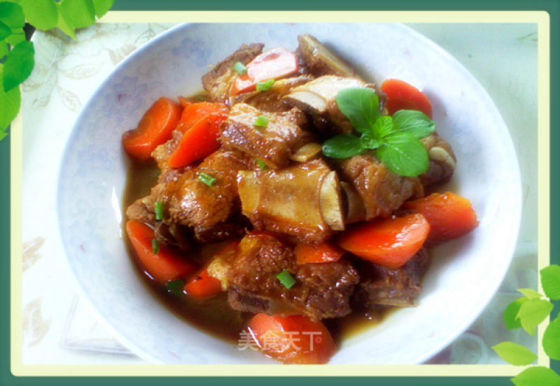 Oyster Sauce Version-braised Pork Ribs recipe