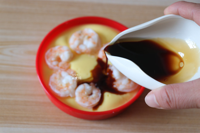 Shrimp and Egg Custard recipe