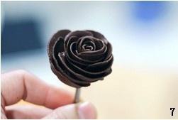 Handmade Chocolate Flower recipe