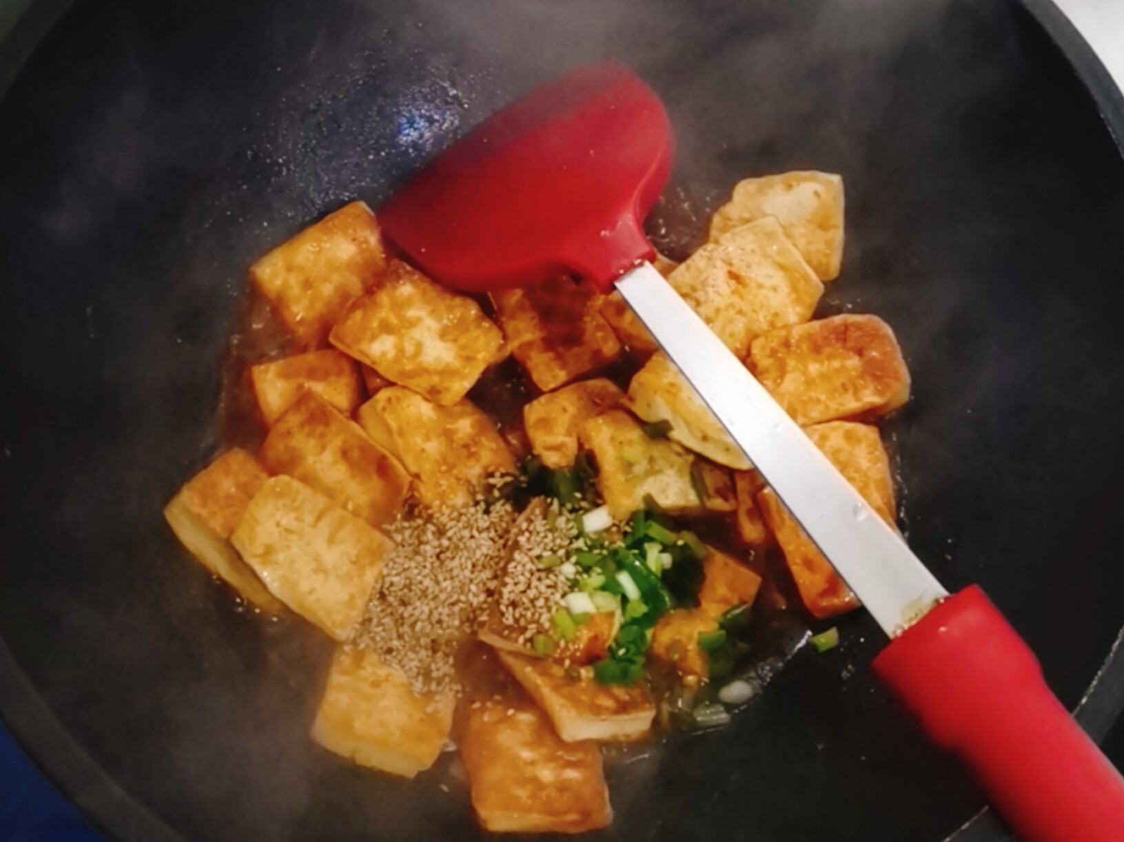 #豆腐的神仙 Practice# Pan-fried Tofu recipe