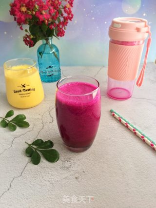 Dragon Fruit Yakult recipe