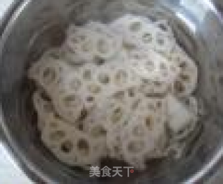 Cold Lotus Root Slices recipe