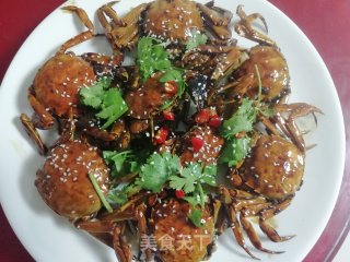 Xiaoman's Eclipse-braised Autumn Cream Crab with Oil recipe