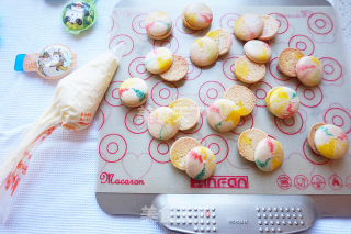 #柏翠大赛#colorful Macarons recipe