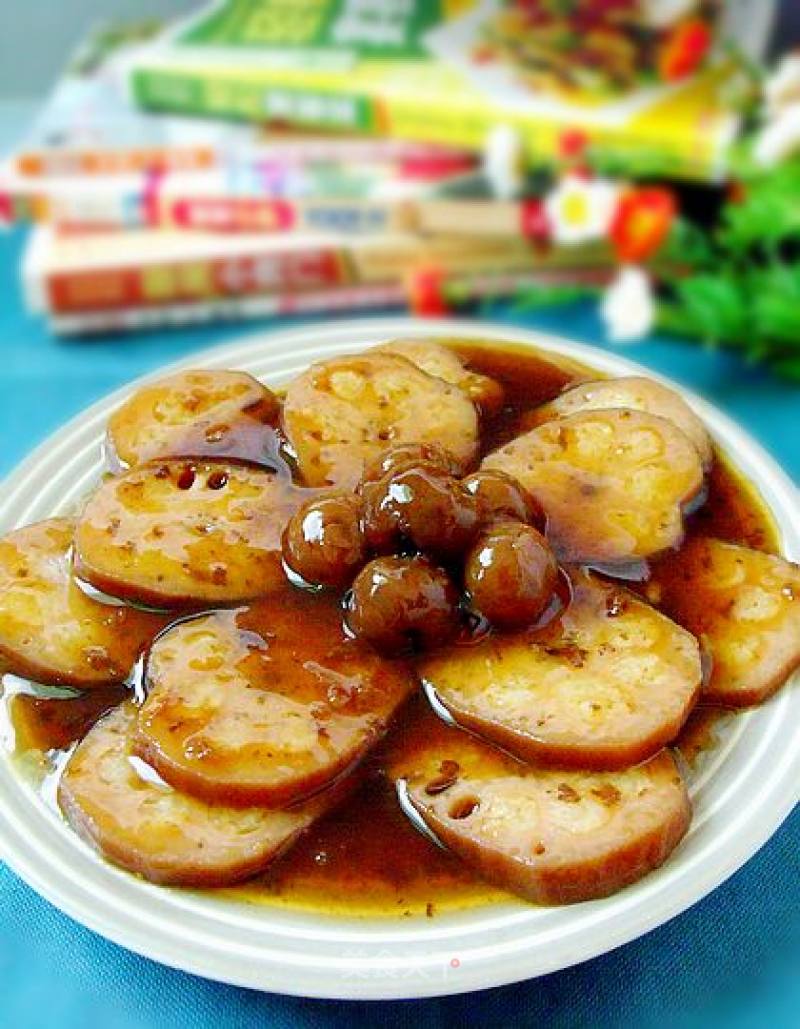 Honey Glutinous Rice Lotus Root recipe