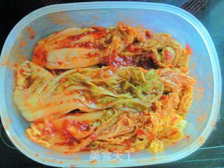 Korean Spicy Cabbage recipe