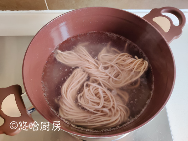 Soba Noodles in Chicken Broth recipe