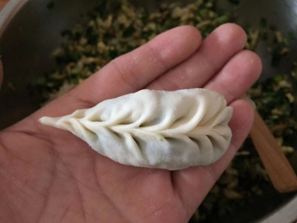 Three Fresh Vegetarian Steamed Dumplings recipe