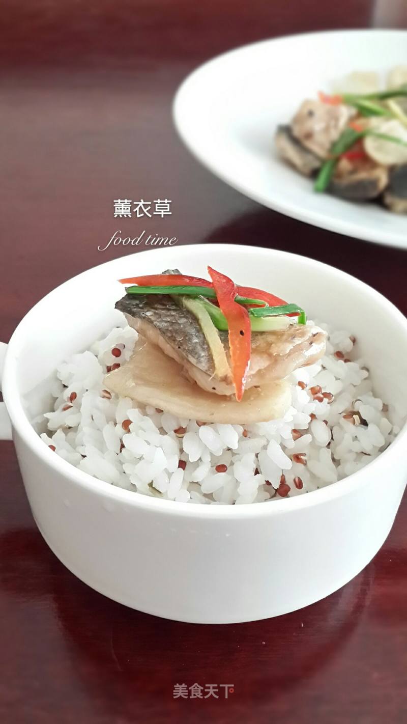 Steamed Fish with Dried Radish recipe