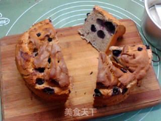 Double Blueberry Chiffon Cake recipe