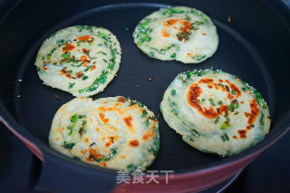 Gourmet Delicacy Scallion Pancake ------ Grow Onions recipe