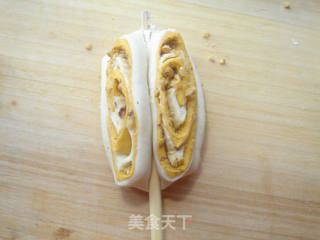 【walnut Two-color Hana Roll】 recipe