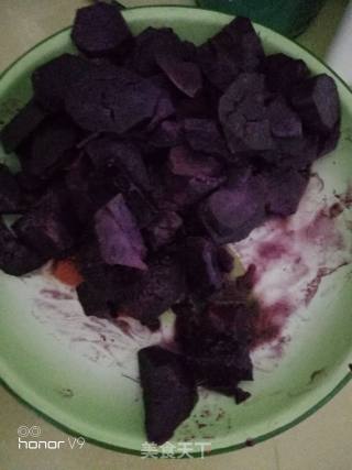 Purple Sweet Bean Paste recipe