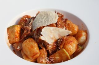 [laughing Kitchen Creative Dishes] Kimchi Italian Gnocchi recipe