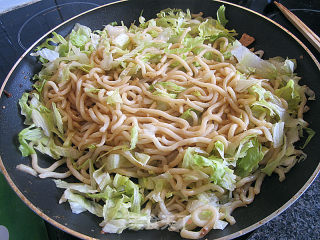 Delicious Three-wire Fried Udon recipe