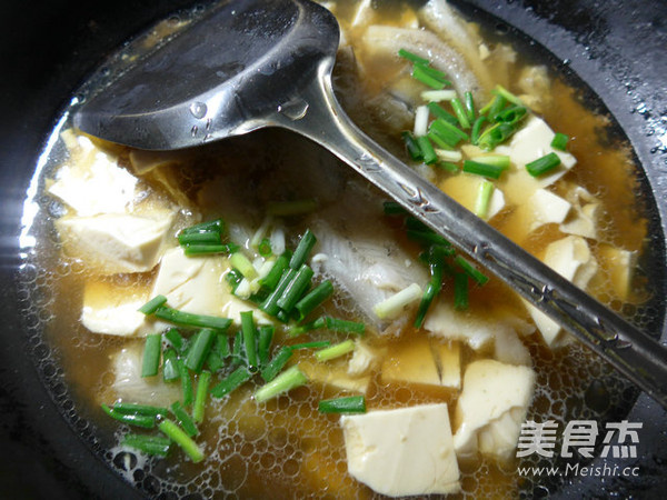 Shrimp Tofu Soup recipe