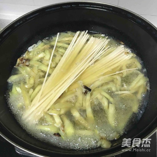 Eggplant Noodle Soup recipe