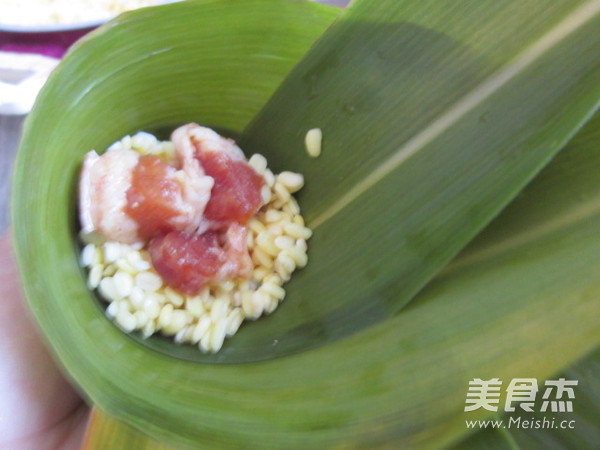 Mung Bean Meat Dumplings recipe