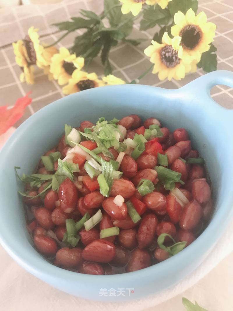 Peanuts Mixed with Parsley recipe