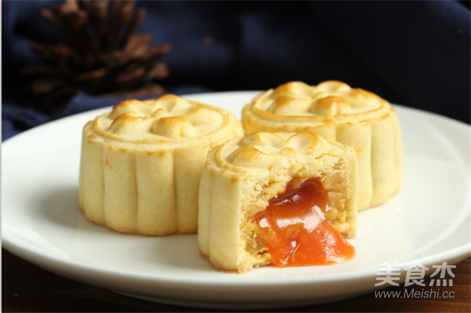 New Mid-autumn Festival ~ Custard Liuxin Mooncake recipe