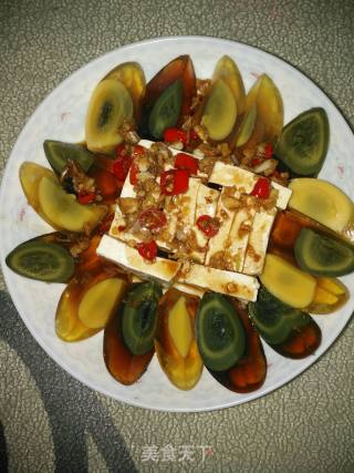 Tofu with Sauce and Egg recipe