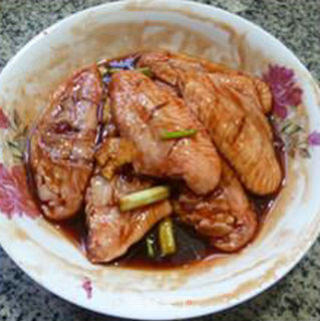 Barbecued Pork Fin recipe