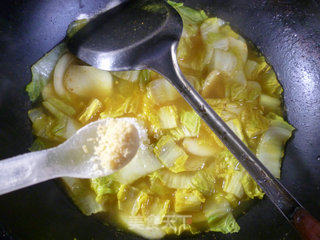 Curry Baby Cabbage Rice Cake Soup recipe