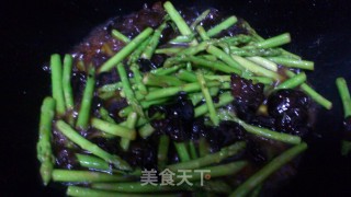 Asparagus in Oyster Sauce recipe