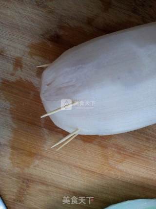 Rock Sugar Glutinous Rice Lotus Root recipe