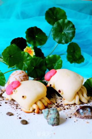 #the 4th Baking Contest and is Love to Eat Festival#crab Bean Paste Buns recipe