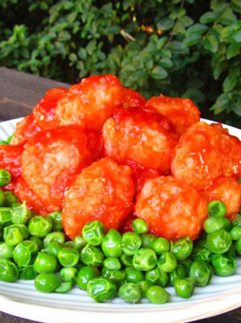 Shrimp Balls in Tomato Sauce recipe