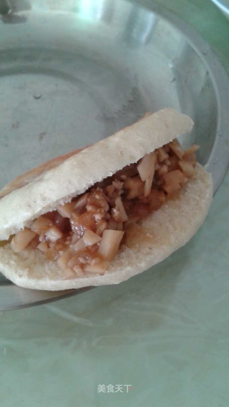 Potato Noodle Meat Sandwich recipe