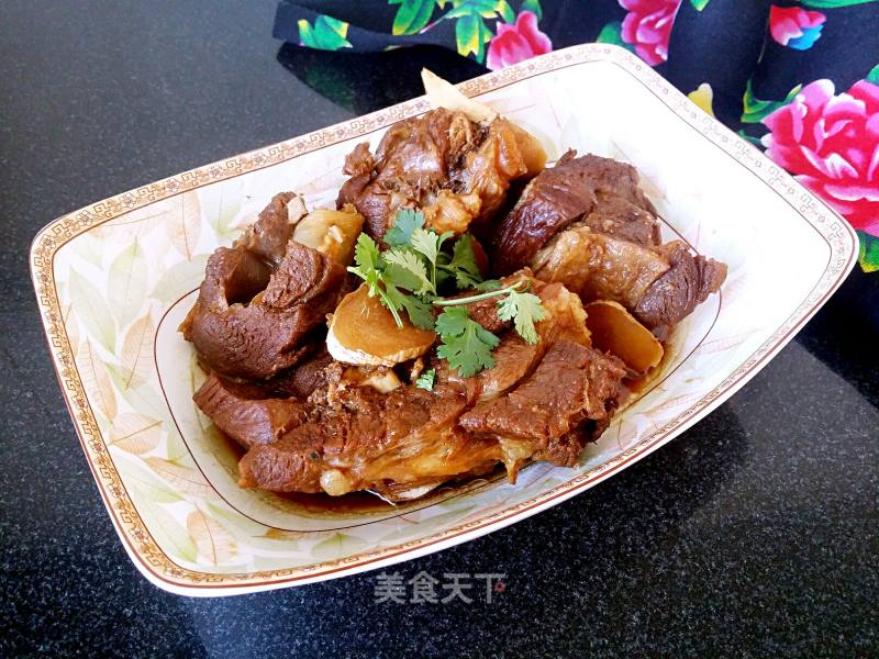 【northeast】red Braised Lamb Leg recipe